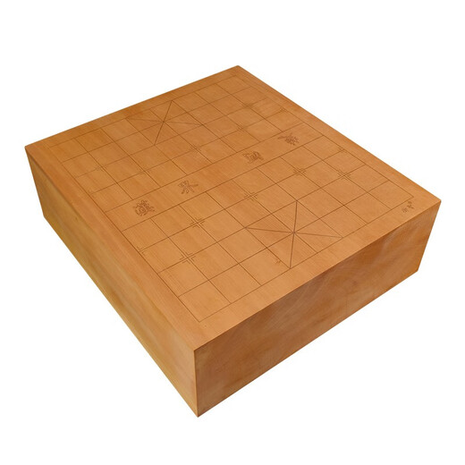 Carte d'échecs de Yusheng Xiang, tableau d'échecs en bois chinois Torreya, Board en bois unique, tableau d'échecs chinois Torreya importé du Japon Original 5006-5010 5 points chinois Torreya Wood Chess Board-5009 (panneau d'échecs unique)