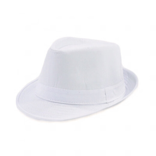 Xibai Popping Hat street Dance Top Hat Jazz Hombres MJ British Jazzdance Gatleman Hat, traje negro delgado S Modelo de niños (54 cm)