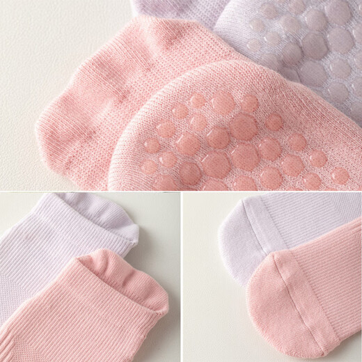 Huodiniao Autumn and Winter Yoga Socks Non-slip Professional Women's Adults Thickened Shock Absorbing Pilates Socks Indoor Fitness Sports Floor Socks Choose 3 Pairs Color Contact Customer Service for Notes