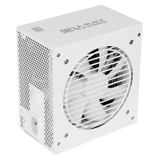 先马（SAMA）黑钻750W V2版雪装机箱电脑电源台式机 白色/颜色管理/金牌认证/PCIE5.0/智能启停/压纹线/5070ti