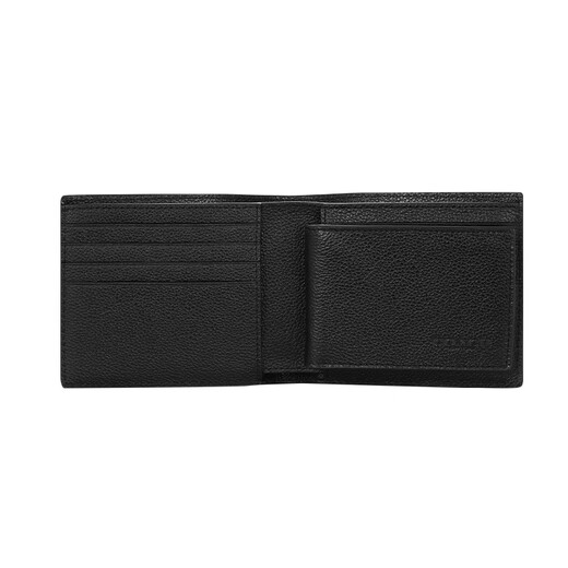 COACH [Brand Direct Supply] Men's Short Folding Wallet Card Holder Black Leather CR911BLK