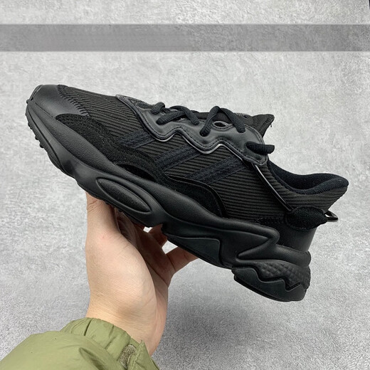 阿迪达斯 （adidas）三叶草Ozweego 全黑武士老爹鞋易烊千玺同款EE6999 EE7775 女款黑武士 【】 38.5 正品支持鉴定