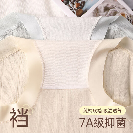 Odifen 5 Frauenunterwäsche für Frauen reine Baumwolle 7A Antibakterielle Briefs Eine Art Baby-Baumwoll-Marke-Mid-T-T-T-T-Waist-Unterwäsche