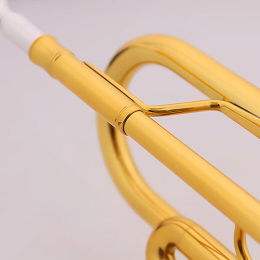 Jinbao trumpet instrument B flat adult children beginner performance grade exam brass nickel-plated Western wind instrument JBTR-050 68 brass Monel Piston