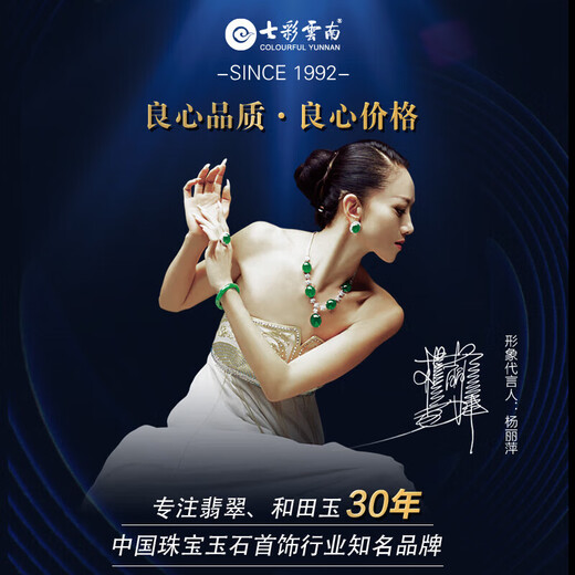 Colorful Yunnan Jadeite Pendant S925 Silver Inlaid with Blue Water Lucky Bean Women's Jade Pendant Necklace Pendant for Girlfriend and Mom as a Holiday Gift Blue Water Lucky Bean 0165