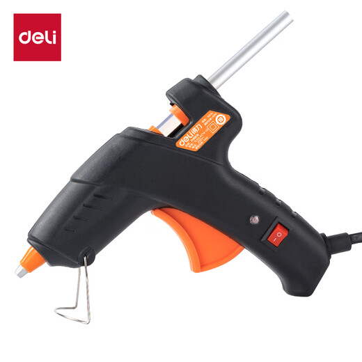 Deli 40W Hot Melt Glue Gun à la maison Manuel des enfants Production de devoirs de bricolage Haute Viscosité Temps Melt Glue Gun School Festival Festival Gift Production YC701-2