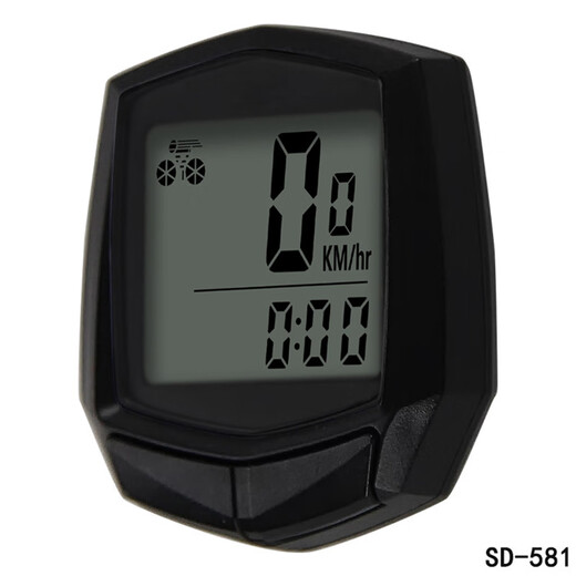 Lingyunhe Bicycle Code Meter Bicycle Equipment Accessories Accessories Bicycle Speed Tescer Многофункциональный код измеритель [английская проводная модель света] [Водонепроницаемая защита без дождя или дождя]