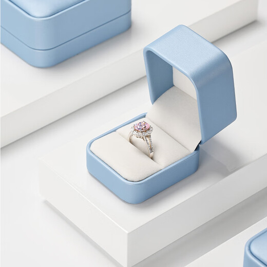 
Duobaoni Jewelry Box High-end Rounded PU Leather Ring Box Bracelet Pendant Earring Box Gift Jewelry Packaging Box Customized Logo Bracelet Box-H15904