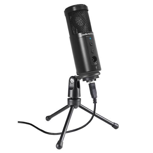 Audio-technica ATR2500 condenser microphone recording equipment anchor karaoke live broadcast microphone computer desktop usb shock mount package package one
