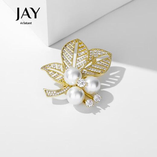 Jay brooch, high-end imitation pearl corsage for mother, mother-in-law and elders as a birthday gift