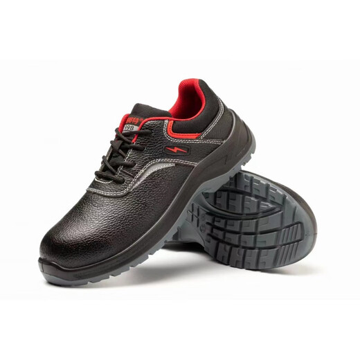 
Gubant safety shoes, four seasons men and women's labor protection shoes, steel toe, anti-smash, anti-puncture, oil-resistant, non-slip, breathable, anti-odor, black 1722 45 gray 6624