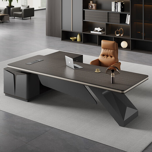 Banran desk executive desk office manager desk boss desk president leader chairman desk and chair combination 3.2 meters boss desk