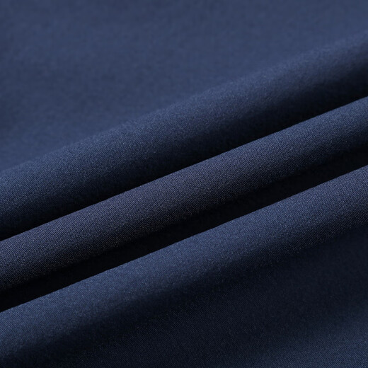 YOUNGOR single executive jacket men's stand-up collar hooded removable single jacket polyester fiber not easy to wrinkle, shape-keeping, elastic and durable VJJK424974FQA navy blue M 170/92A