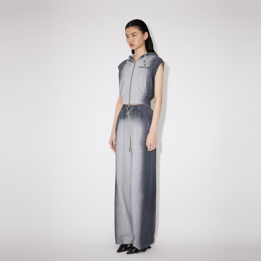 RE VAN Rui Fan new designer high-end gradient gray sweatshirt suit RM32402308 gray M 38