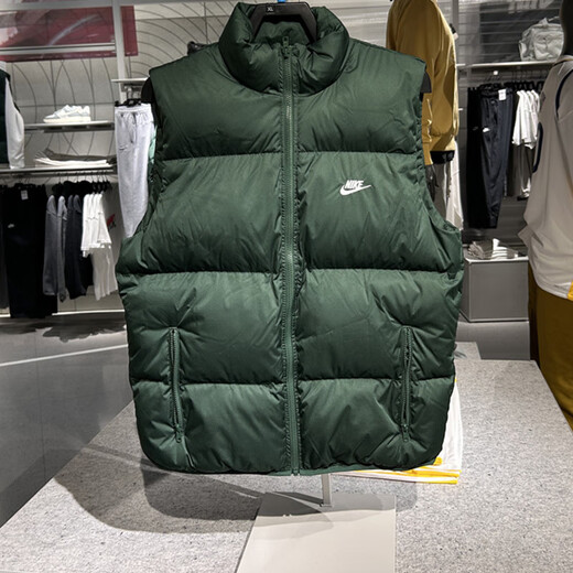 耐克（NIKE）男装冬季新款运动背心户外跑步健身训练保暖棉马甲马夹夹克外套 FB7374-323 M