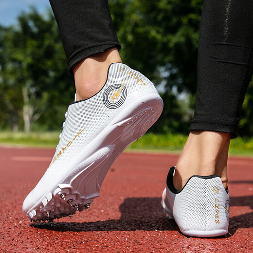 Doppel-Sterne-Nagelschuhe Leichtathletik-Schuhe Mid-SPRINT SPORT SPORT TEIGNE