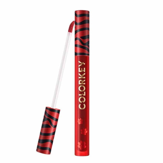 Color Key Lip Glaze Colaqui Limited Edition Air Lip Gloss Velvet Matte Lipstick Matte Lip Gloss Affordable Gift for Female Students Velvet Lip Glaze (Self-Mocking Bear Series) R608