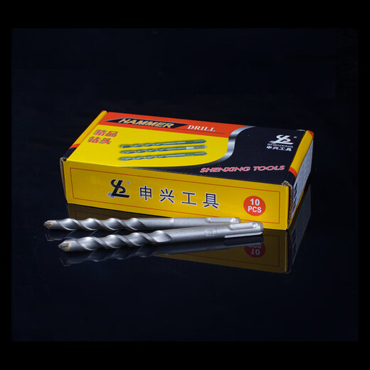 
XMSJ10 package non-standard round handle electric hammer drill bit wall concrete stone impact drill bit 4 5 5.5 12.5 round handle 11150mm ten