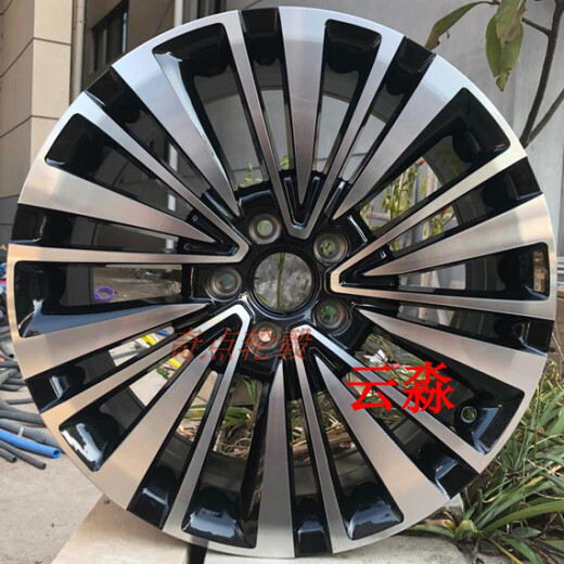 Jiyang adapts to 16/17/18/inch wheels Passa CC Volkswagen Sagitar Golf Magotan Lingdu Supai Aluminum Cool 19-inch 1429 Gun Gray