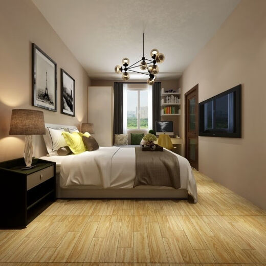 
XMSJ imitation solid wood floor tiles living room and bedroom antique tiles wood grain tiles antique tiles privately shot contact customer service FMW826