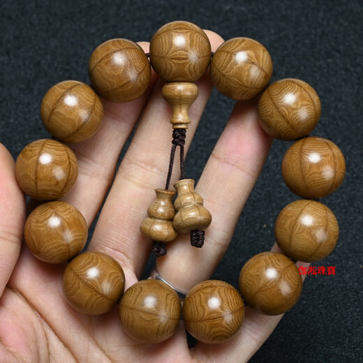 雅帝阁降龙木六道木手串手链男女士佛珠文玩木沉香桃木金色刚菩提根 六道木老料12108颗