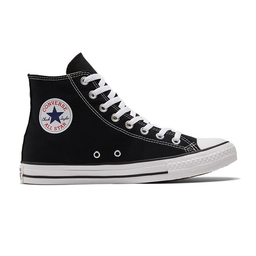 Converse All Star Student Classic und Frauen Sport schusige Schuhe High Top Canvas Schuhe Paare Schuhe Basketball 101010 Black 39