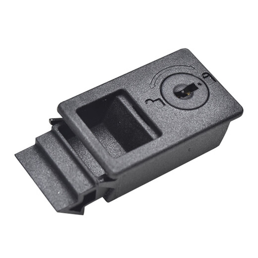 Xukun hardware electric cabinet buckle nylon plastic small buckle spring buckle hand light box door buckle contact customer service price change 724-3 with spring gray-white-<35mm