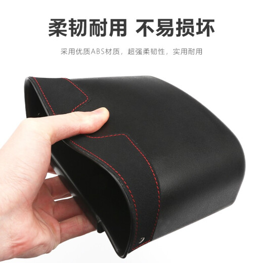 Laihu Car Trash Can Car Door Storage Box Hangable Car Supplies Multifunctional Storage Bag Thickened Large Capacity Rear Seat Garbage Bag Single Pack (Brown) Comes with a Roll of Garbage Bags