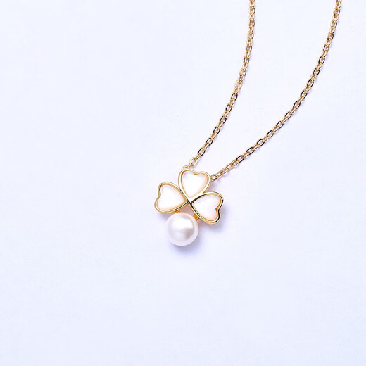 OLIVEIRA OLIVEIRA Pearl Pendant Ring Earrings New Three-piece Set Set Series C3-1295-1