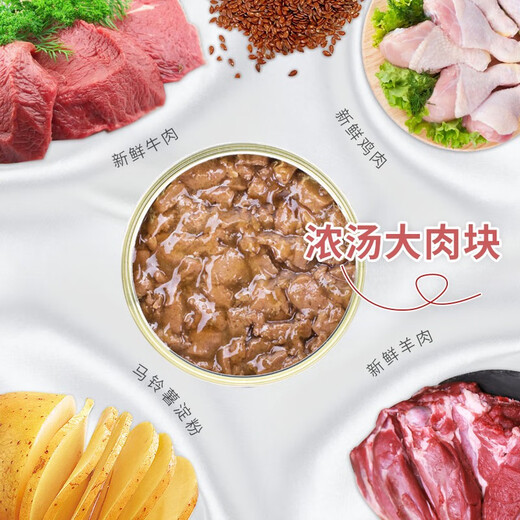 Fussy Cat Australian original imported cat wet food canned snacks all-stage cat and kitten pet food filled beef kangaroo salmon formula multi-flavor kangaroo meat formula 400g*12 cans