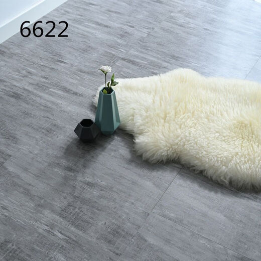 Vinoya Miethaus Internet Berühmtheit Renovierung und Renovierung PVC Selbstklebende Bodenfliesen verdickte Marmorins Schlafzimmer-Resistente Plastikpolster 6627 Steinmuster 60*60 cm