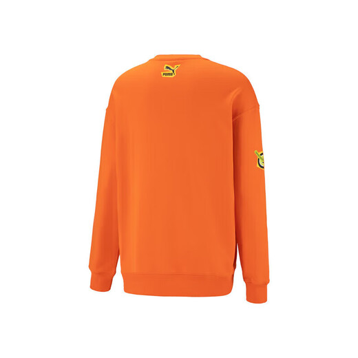 PUMA Men's Lifestyle Knitted Sweater 539968-23 Orange-23 L (180/100A) Asian Code L