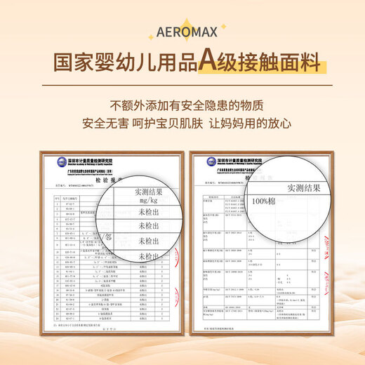 Aeromax Class A children's pillow memory pillow child sleep pillow baby zero pressure memory foam pillow core