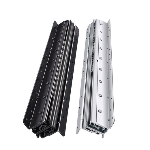 
Aolisheng heavy-duty stair cabinet slide rail damping buffer drawer track thickened shoe cabinet guide rail bottom mounting slide load bearing 240 Jin [Jin equals 0.5 kg] [regular model] Ya black/two-pack/A2047 800--1850mm pull out 1050mm
