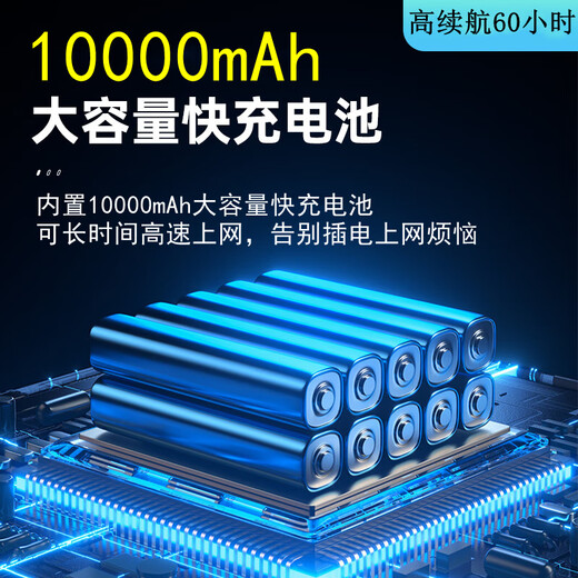 豆弗2025新款随身wifi6【充电宝+上网】超高速无线移动网络网卡家用路由器 WiFi6【至尊版】FPC天线+18信道 下单赠送1500G/充电宝+上网/支持免费换新