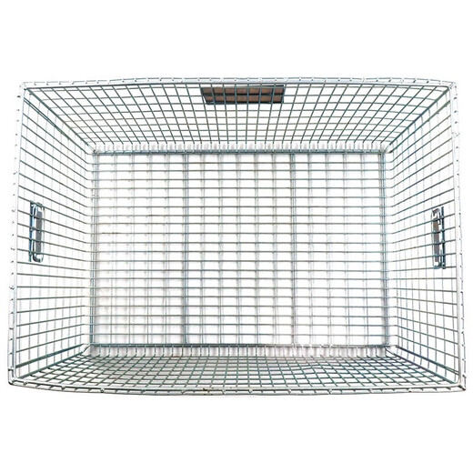 Bingyu Almacenamiento Cage de malla de metal Iron Marco de hierro Marco de limpieza de marco Voluntamiento Cesta de almacenamiento 690*470*370 con mango BYS-315