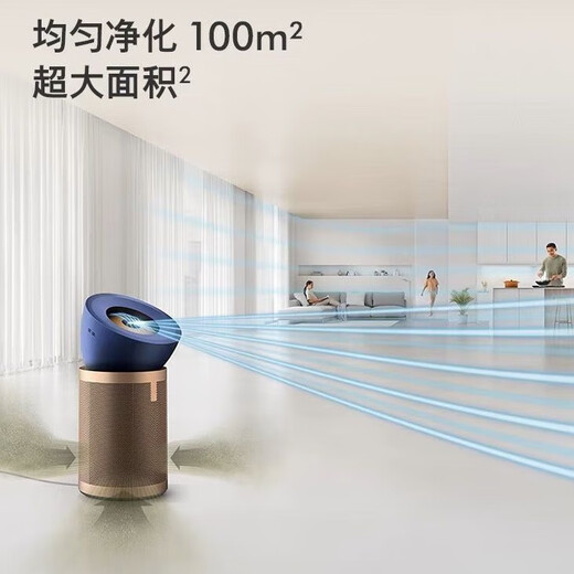 Dyson (DYSON) Dyson air purifier BP04BP03 high-power formaldehyde removal household fan Dyson BP04 blue gold