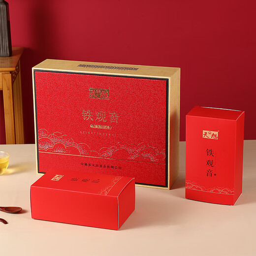 Tianxu Tee besondere Tieguanyin Angst Neue Tee Oolong Tee Geschenkboxed Festival Geschenk für Älteste Tee Strong Aroma 250g