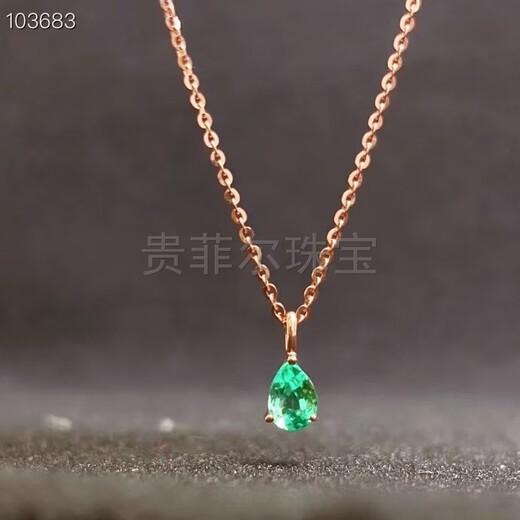 Baozha 18k gold water drop 3*5mm4*6mm 18K rose gold pendant empty support can be inlaid with V. Three colors are optional. 18K gold. Three colors are optional. Gold rose gold.