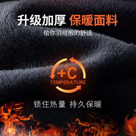 雅鹿男装牛仔裤男秋冬加绒加厚男裤宽松直筒保暖高腰时尚休闲弹力中年裤子 695-2中蓝+695中蓝（2件装） 29 (二尺二腰围)