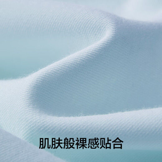有棵树女士内裤女7A抗菌裆新疆棉中腰无痕透气少女生四季款三角短裤 【100支棉】白+白+绿+绿 4条 L
