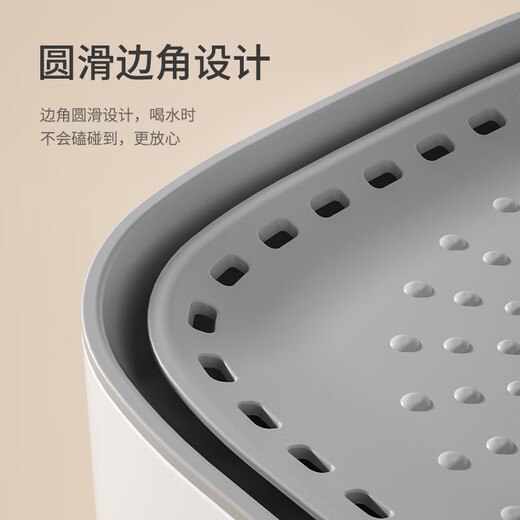 Wang Yejun pet smart water dispenser circulating live water activated carbon filter low noise cat and dog drinking water feeder 3L large capacity