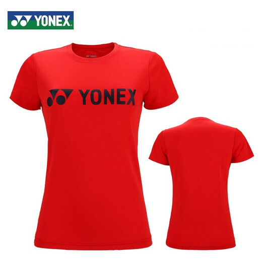 YONEX尤尼克斯羽毛球服短袖运动T恤速干衣服yy团购队服 115179 多色 品蓝女款215179-683 L
