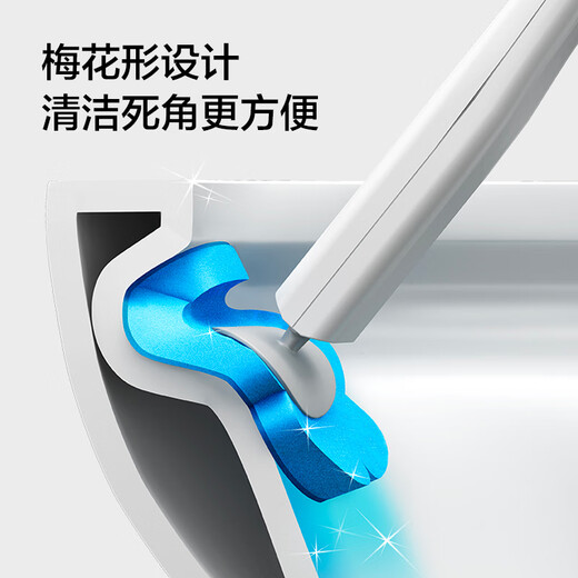 Made in Tokyo, Weijing disposable toilet replacement brush heads, 12 packs, disposable disposable toilet brushes come with cleaning fluid