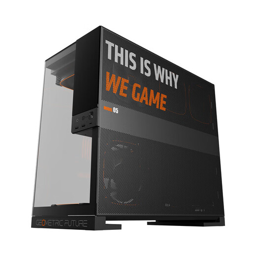 AMD Ryzen R9 9950X assembly computer host RX9070XT/RTX5080 gaming e-sports host modeling rendering design 4K editing desktop computer DIY assembly machine R9 9950X+RTX5070 12G configuration two single host