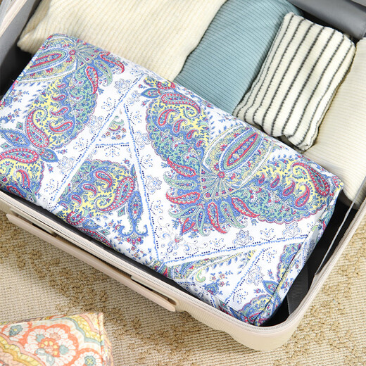 Yangchun Town (April Town) Yangchun Town cervical buckwheat pillow neck protection pillow can be detached and washed cotton buckwheat pillow freehand flower H683 38186cm