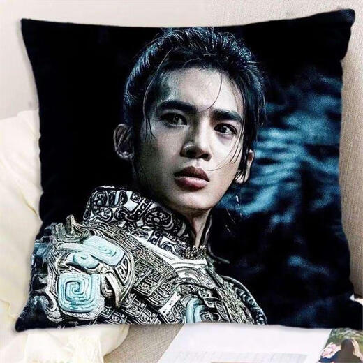 Yushi pillow Fengshen Jifa peripheral double-sided cushion best friend classmate birthday gift room dormitory pillow Yushi 2 45x45cm (pillow core + pillowcase)