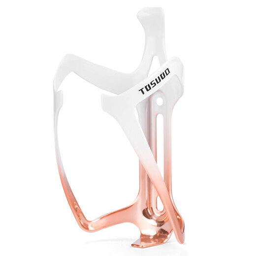 Captain Tas Water Bottle Rack Bicycle Water Cup Rack Mountain Road Bike Universal Alloy Gradient Water Cup Bracket Equipment White Purple Gradient