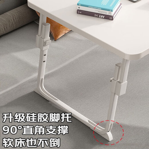 Yiman bed computer desk lifting and folding learning writing desk small meal table bay window home dormitory office lazy table