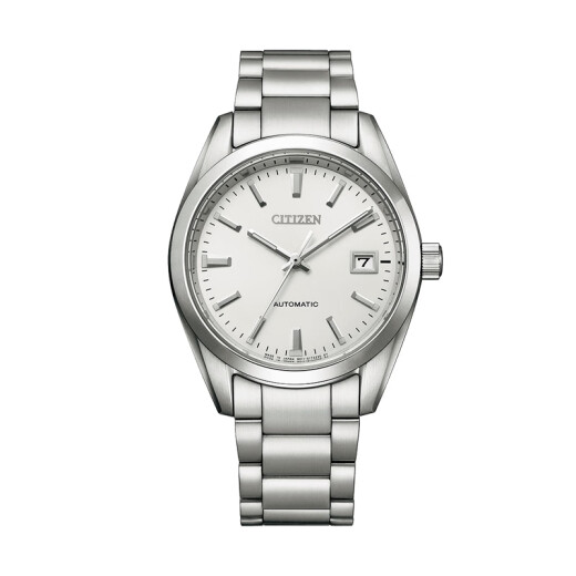 Citizen Menic Mechanical Wating Automatic Worthing Men's Watch Luminous Business y informal de alta precisión NB1050 Japones Direct Silver NB1050-59L